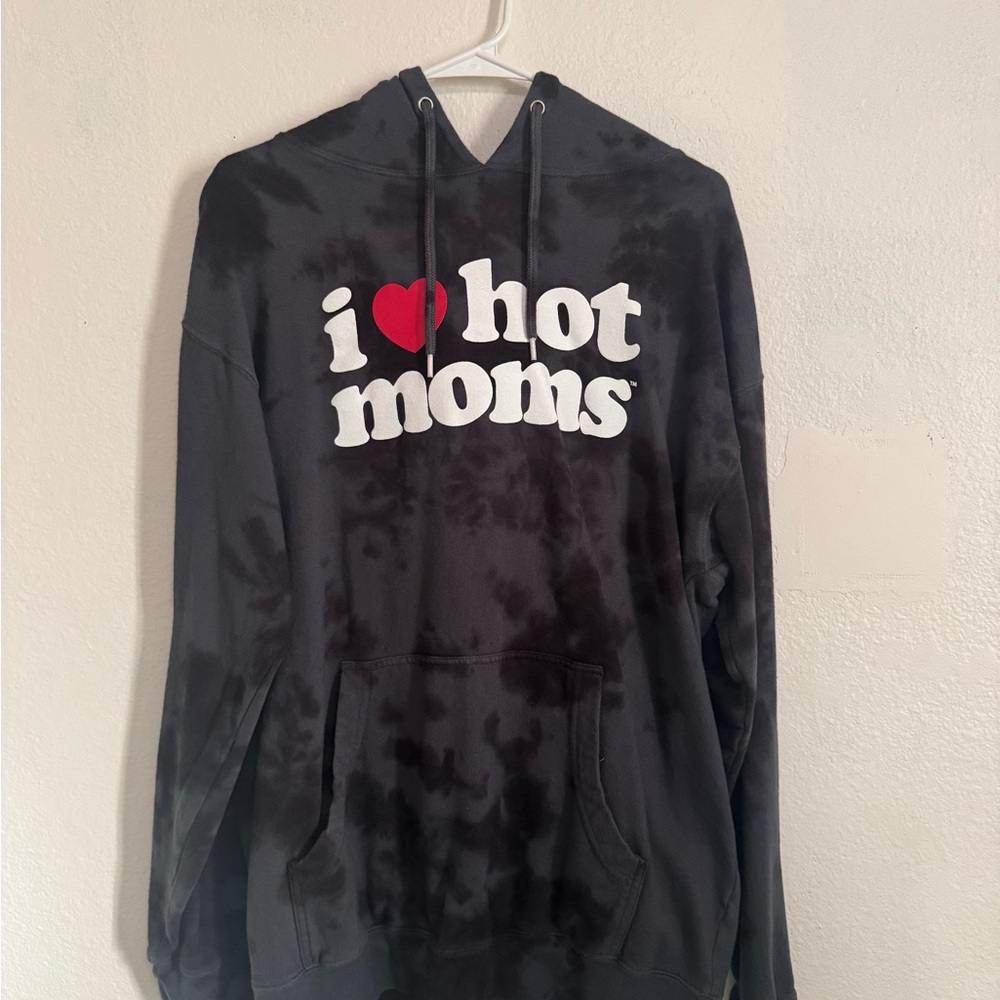 Black Graphic Hoodie